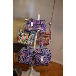 Vera Bradley Bag Lot – 4 New Quilted Handbags